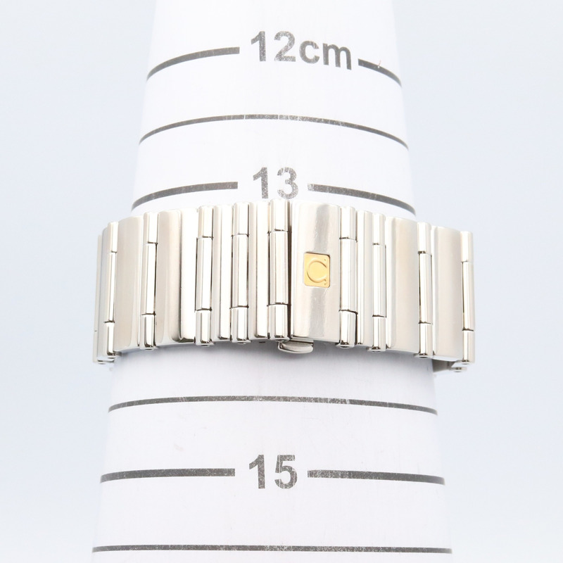 歐米茄星座系列 Cale Quadra 腕錶，不鏽鋼材質，女士款，黑色，1521.41-6