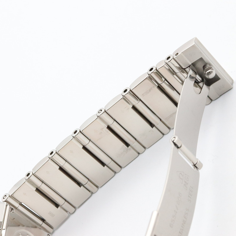 歐米茄星座系列 Cale Quadra 腕錶，不鏽鋼材質，女士款，黑色，1521.41-14