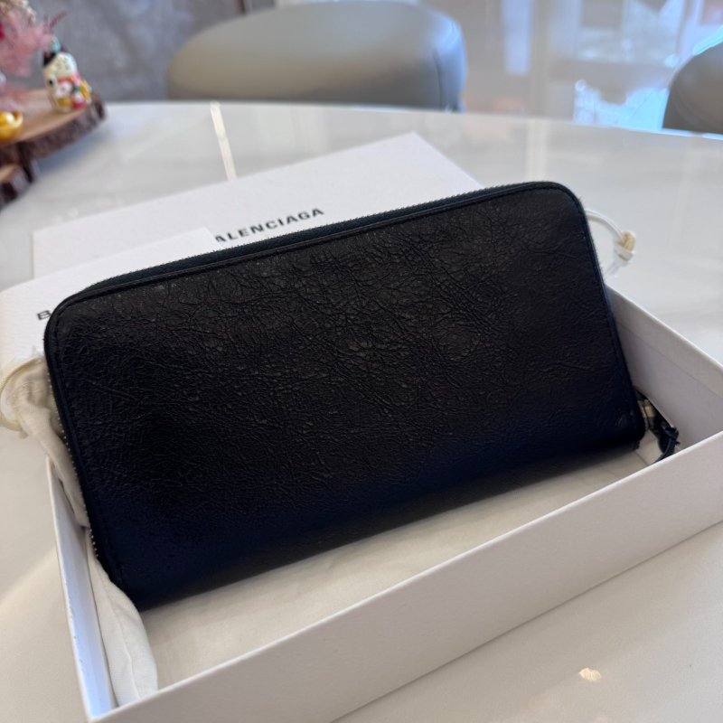 *SHIHNA名牌精品* Balenciaga 經典男款 牛皮長夾-3