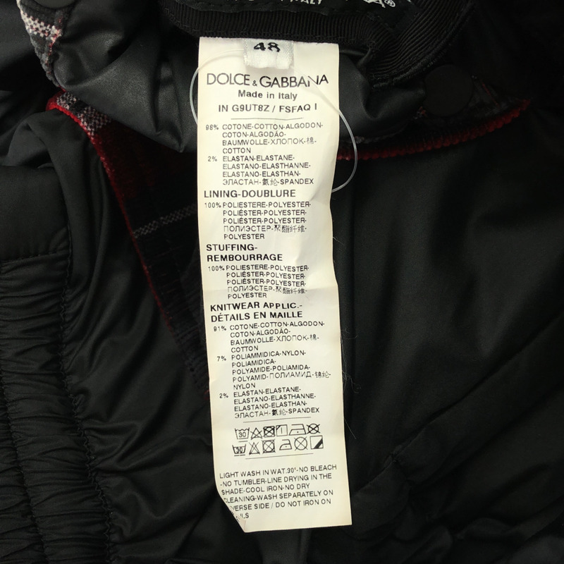 DOLCE & GABBANA 夾克衫 夾克衫棉質 多色 二手男裝-5