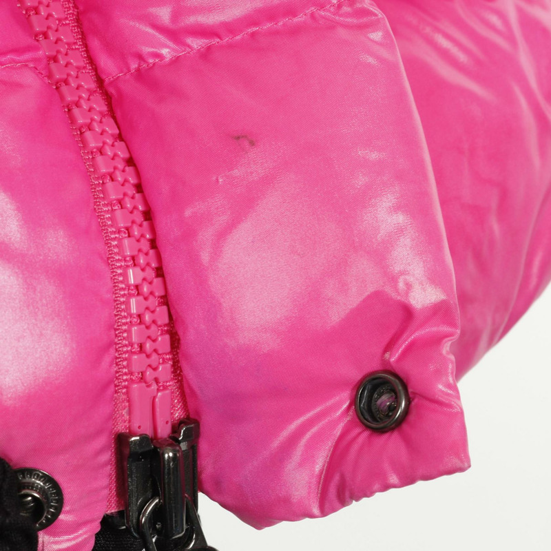 MONCLER 男士粉紅尼龍羽絨背心（二手）-5