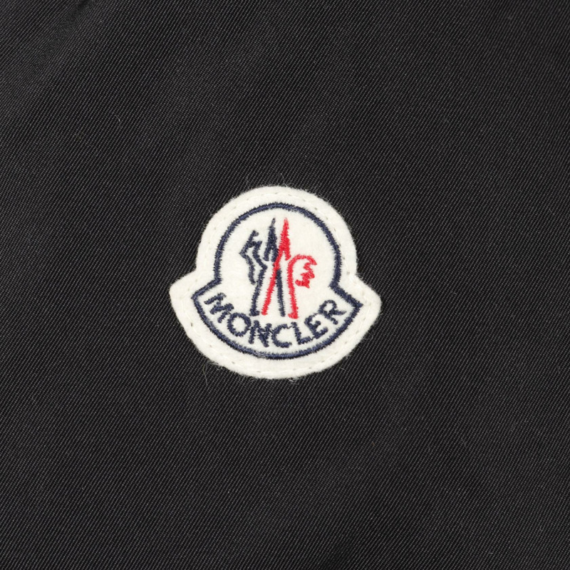 MONCLER MONTICOLE 黑色聚酯羽絨服，二手女款-5