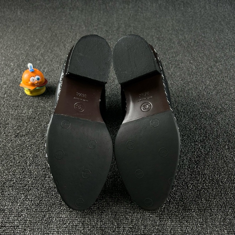 Chanel香奈兒黑色鏈條短靴 尺碼36.5 整體成色不錯下地次數不多-9