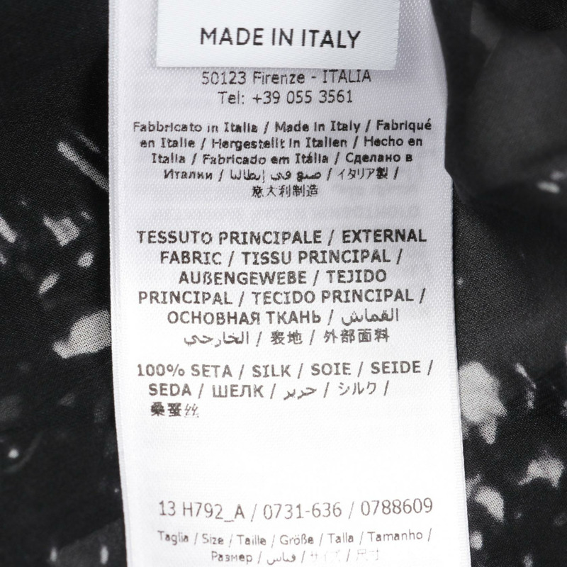 Salvatore Ferragamo 絲綢半身裙套裝，黑白灰三色，二手女裝 #40-4