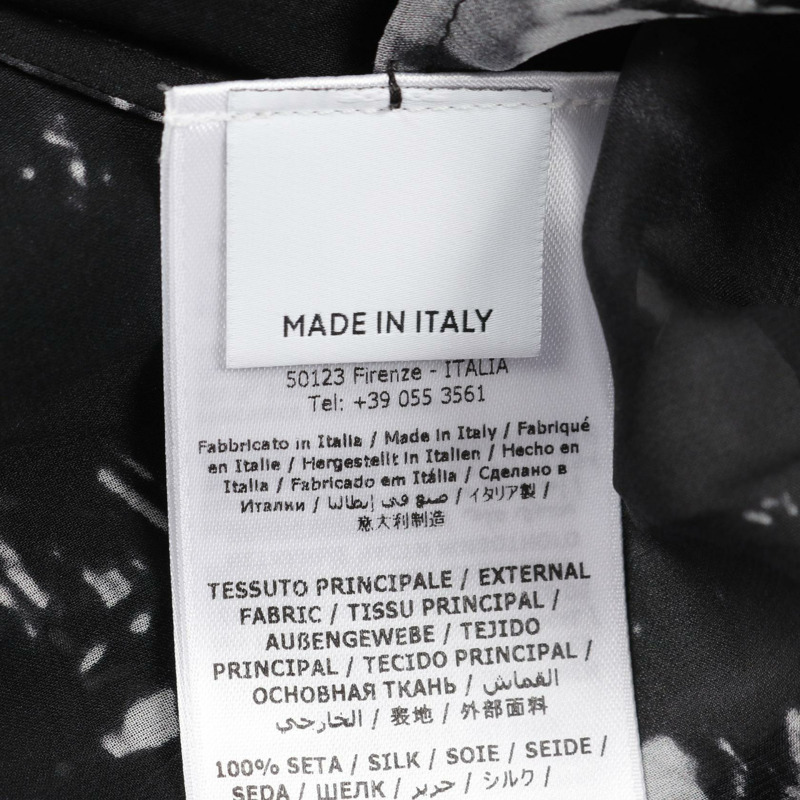 Salvatore Ferragamo 絲綢半身裙套裝，黑白灰三色，二手女裝 #40-5