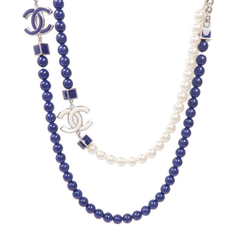 CHANEL PVC/金屬Necklace項鍊