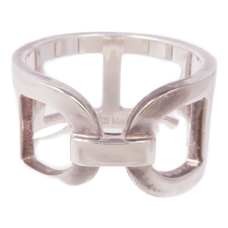 HERMES 925純銀Ever Chaine d'ancre Ring戒指Hermes#52/US#6-1