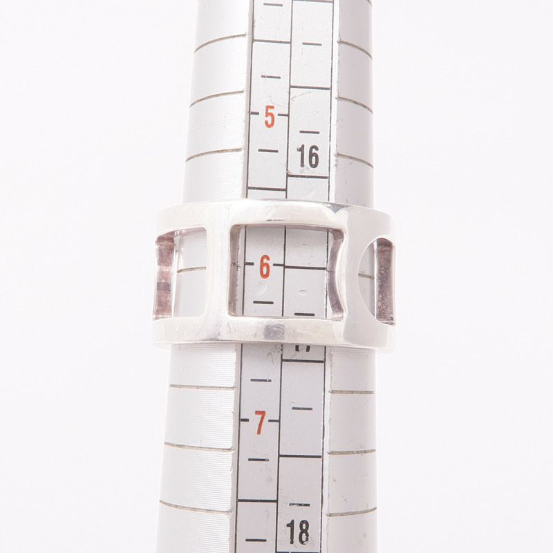 HERMES 925純銀Ever Chaine d'ancre Ring戒指Hermes#52/US#6-5