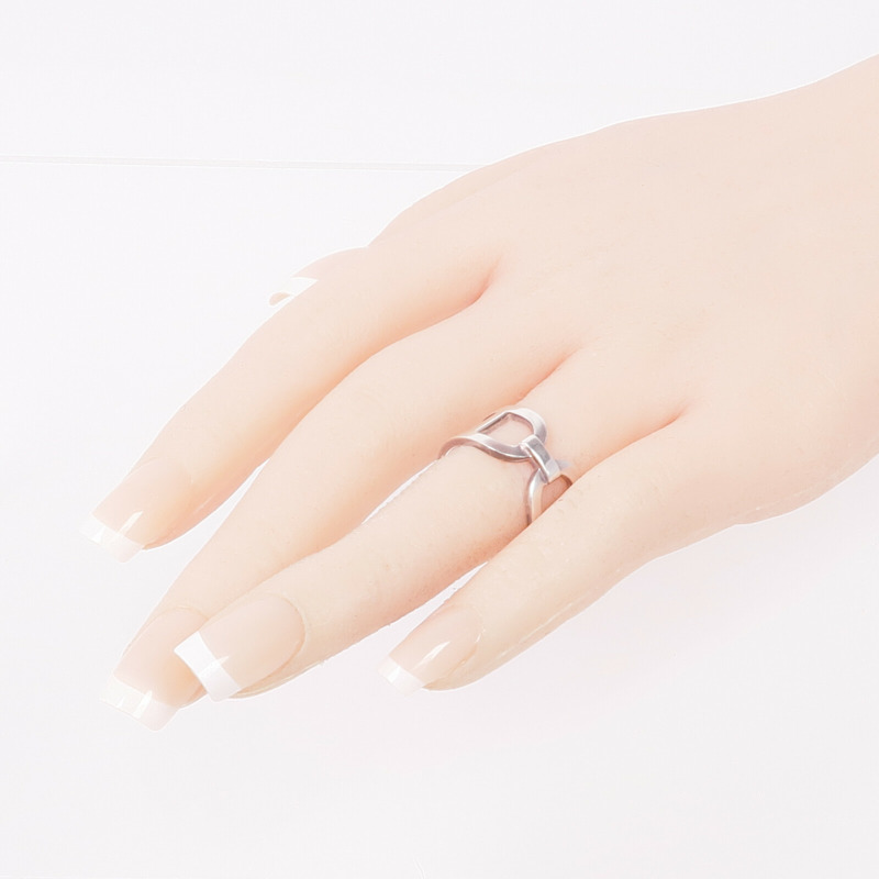 HERMES 925純銀Ever Chaine d'ancre Ring戒指Hermes#52/US#6-6