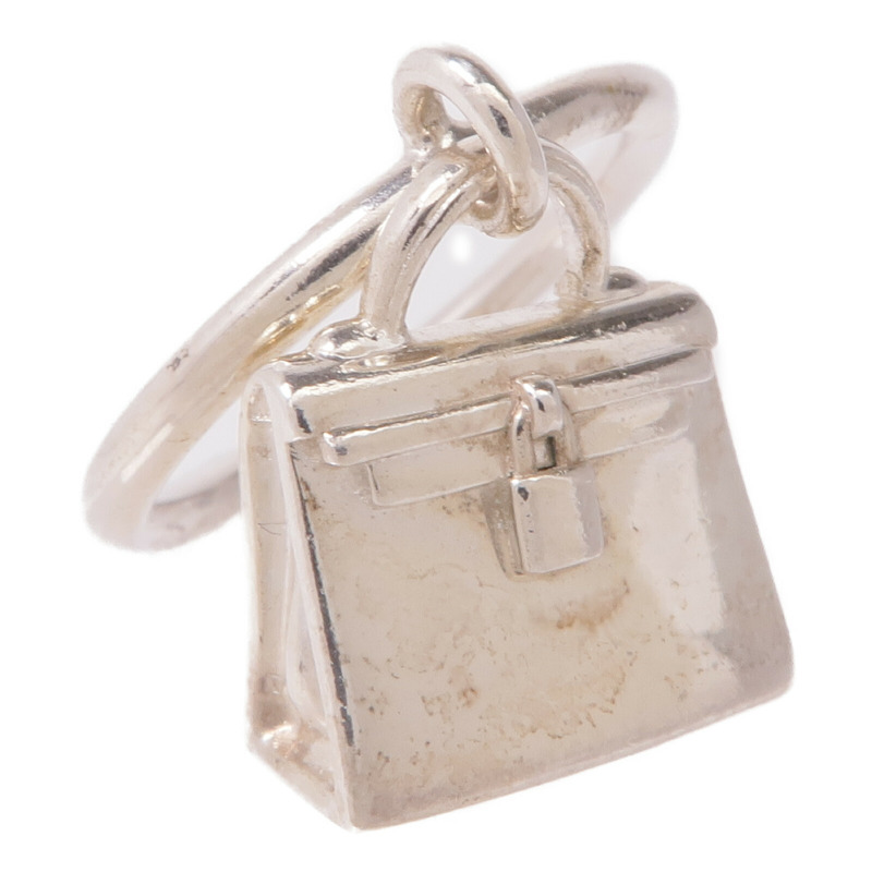 HERMES 925純銀Amulettes Kelly Ring戒指Hermes#52/US#6-0
