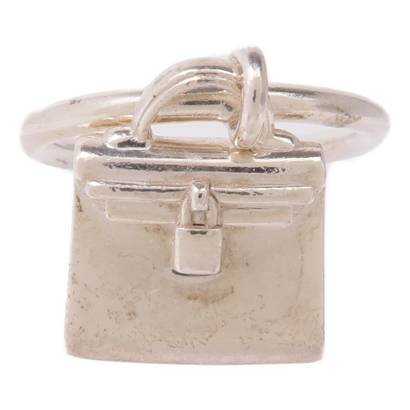 HERMES 925純銀Amulettes Kelly Ring戒指Hermes#52/US#6-1