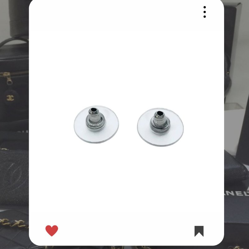 🛍️🎁 雙11🔥 11月新品上架 🔥💖 新款 香奈兒 Chanel  CC 水鑽黑銀色耳環  🔥 香奈兒熱賣款 香奈兒經典款 耳環 CHANEL EARRING-4