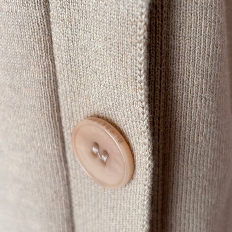 ::BURBERRY:: 新款羊毛開襟衫 駝色粉桃色毛衣外套-16