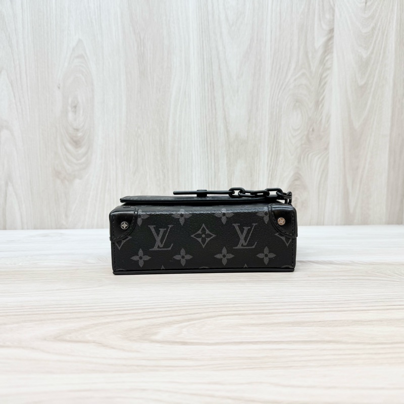 LV包包黑灰老花Steamer側背包M81783-5