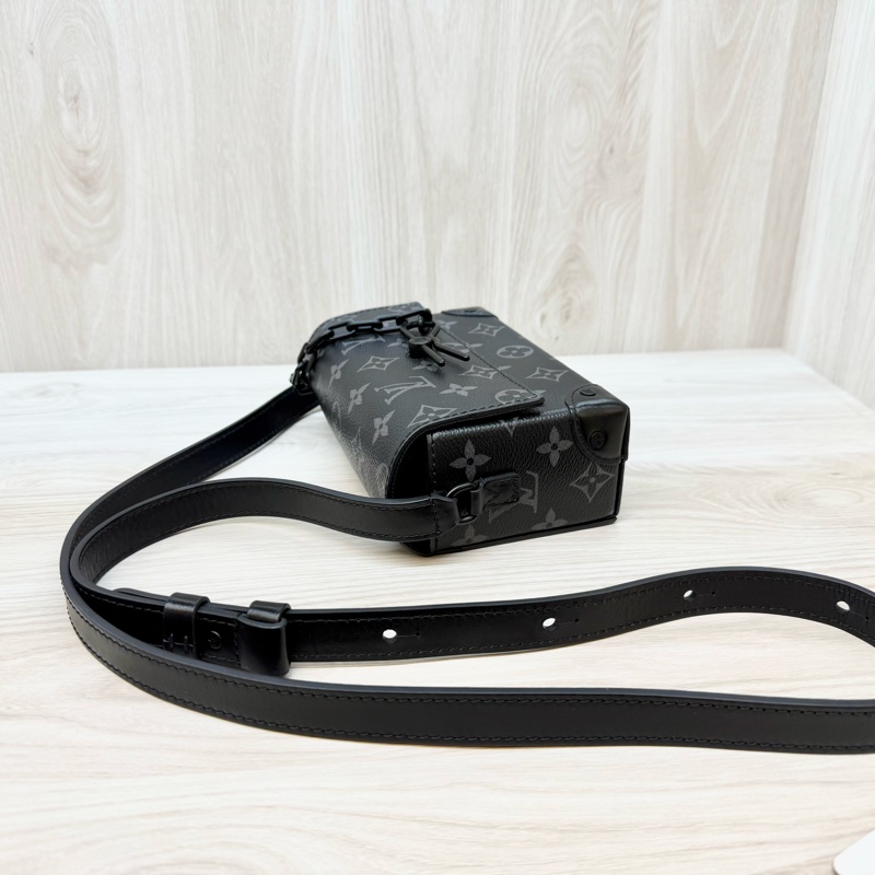 LV包包黑灰老花Steamer側背包M81783-9