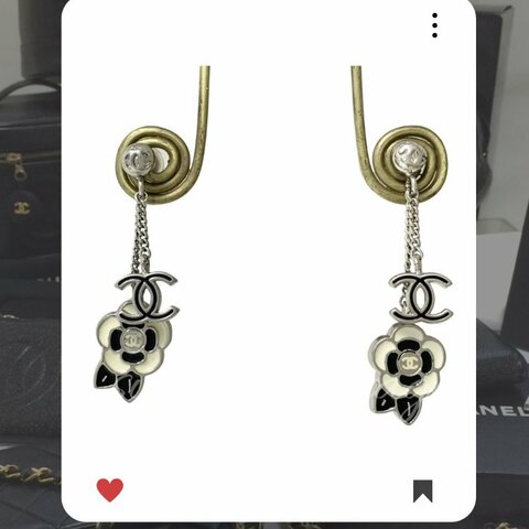 🛍️🎁 雙11🔥 11月新品上架 🔥💖 新款 香奈兒 Chanel  山茶花經典款耳環 🔥 香奈兒熱賣款 香奈兒經典款 耳環 CHANEL EARRING