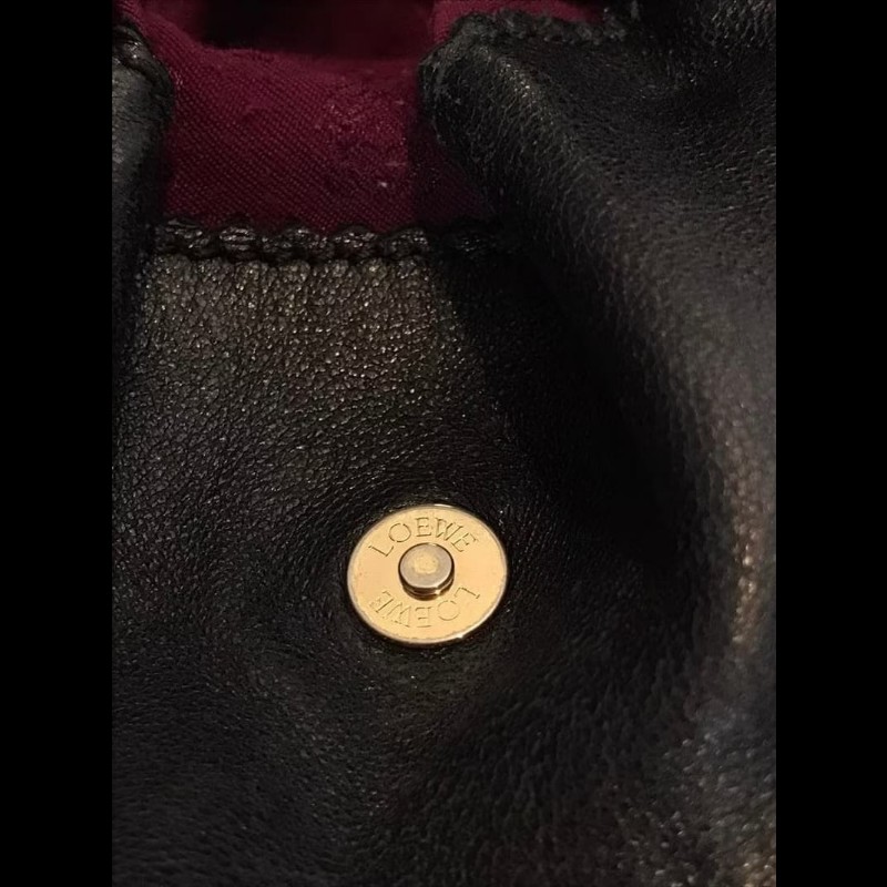 【LA LUNE】絕版古董包 Loewe Flamenco 流蘇中古包 單肩包 皮革包 斜背復古二手包-4