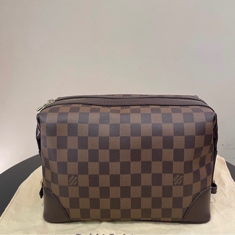 LV 棋盤格 洗漱包