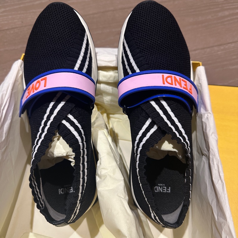 Fendi編織面休閒鞋-9