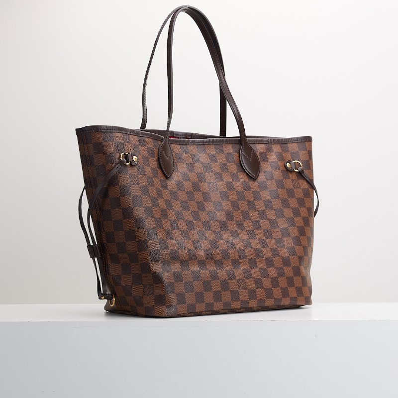 二手Lv neverfull MM棋盤格-1