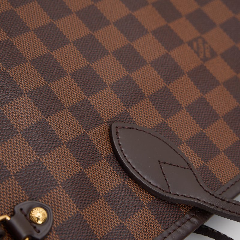 二手Lv neverfull MM棋盤格-3