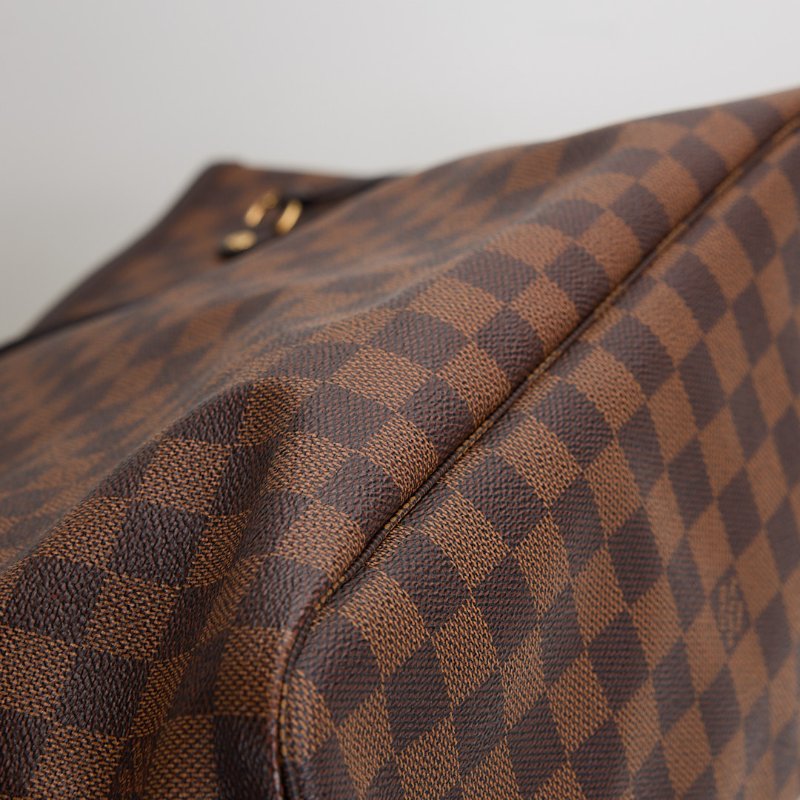 二手Lv neverfull MM棋盤格-13