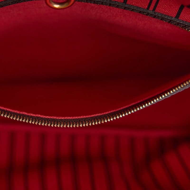 二手Lv neverfull MM棋盤格-18