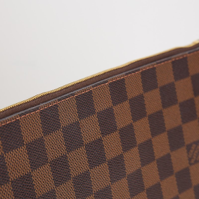 二手Lv neverfull MM棋盤格-19