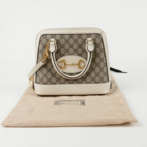 GUCCI Horsebit 1955 小號手提單肩包 621220