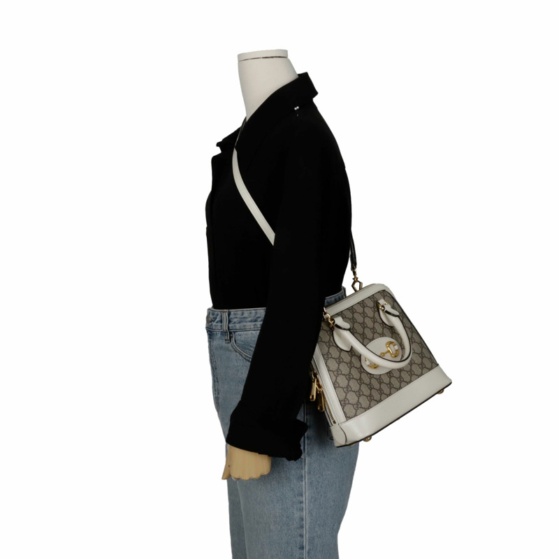 GUCCI Horsebit 1955 小號手提單肩包 621220-8