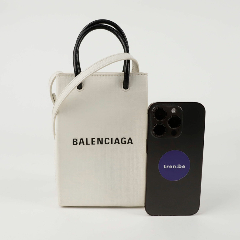 BALENCIAGA 迷你肩挎手機包 593826-6