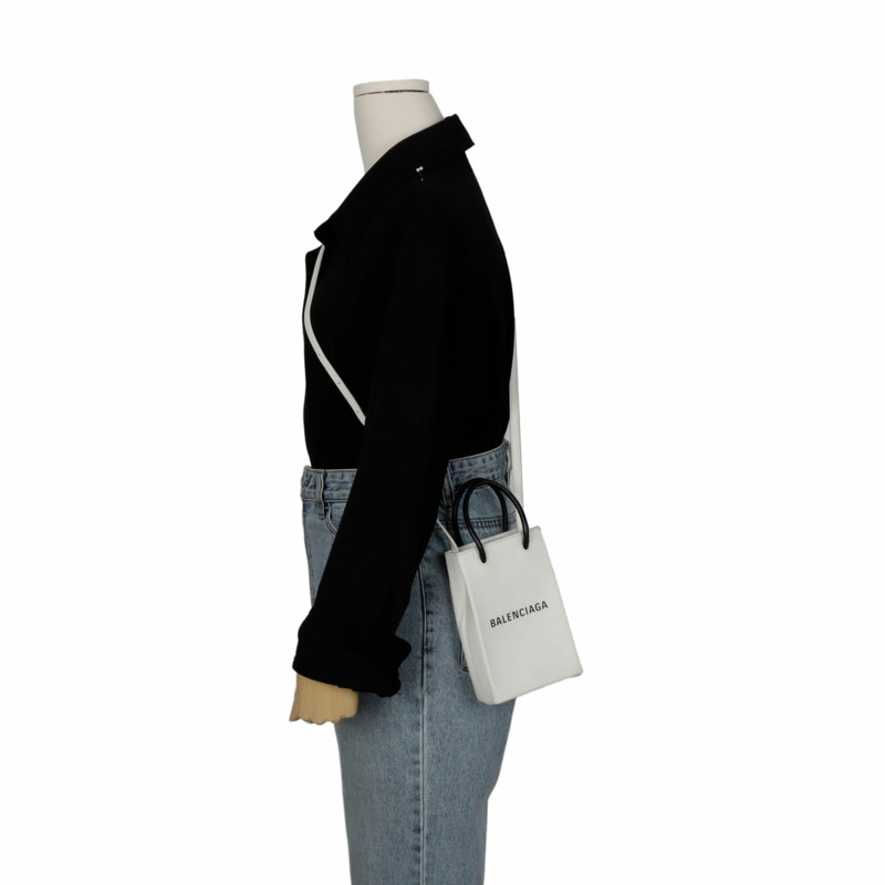 BALENCIAGA 迷你肩挎手機包 593826-8