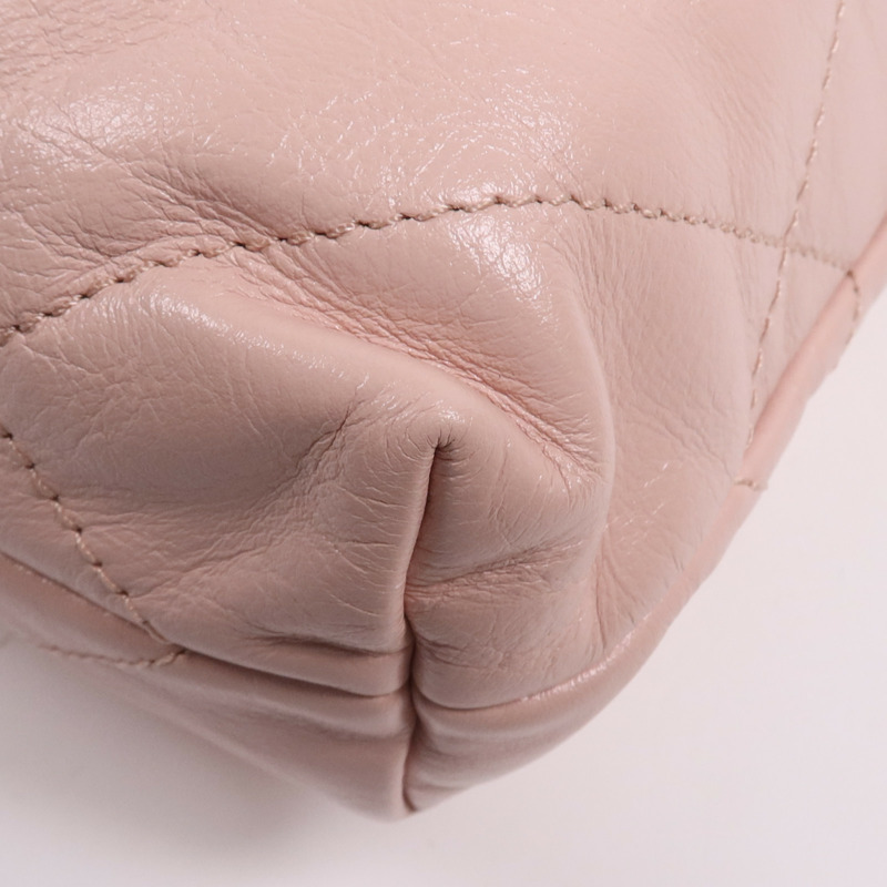 CHANEL 牛皮皮革Chanel 22 Mini金扣鏈帶肩背袋-6