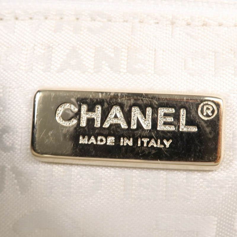 CHANEL 羊皮皮革Chain Shoulder Bag金扣鏈帶肩背袋-6