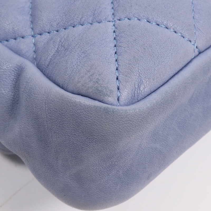 CHANEL 羊皮皮革Chain Shoulder Bag金扣鏈帶肩背袋-13