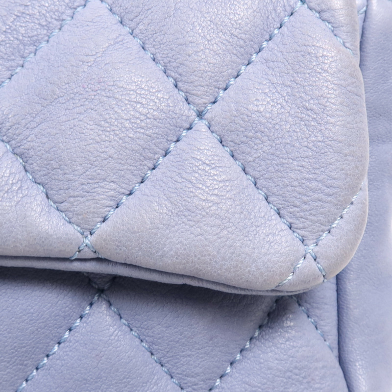 CHANEL 羊皮皮革Chain Shoulder Bag金扣鏈帶肩背袋-15