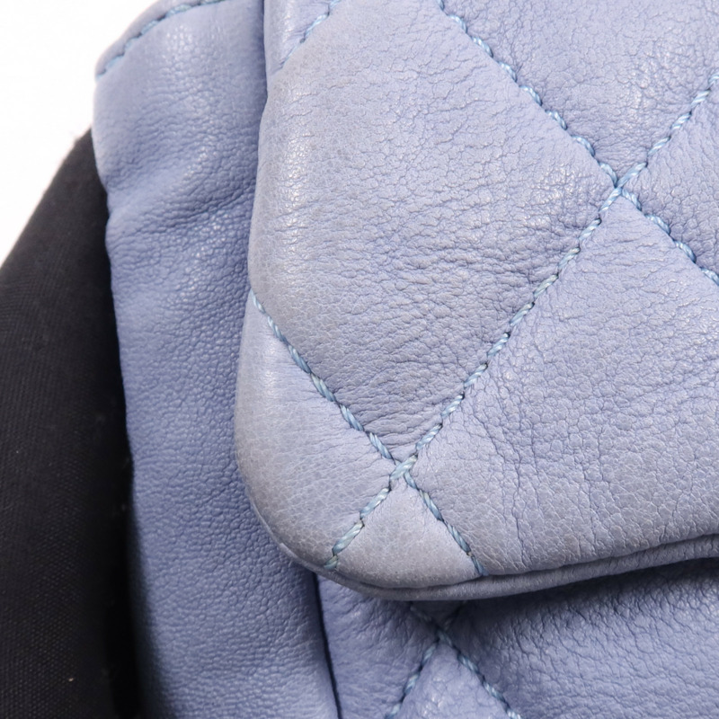 CHANEL 羊皮皮革Chain Shoulder Bag金扣鏈帶肩背袋-16