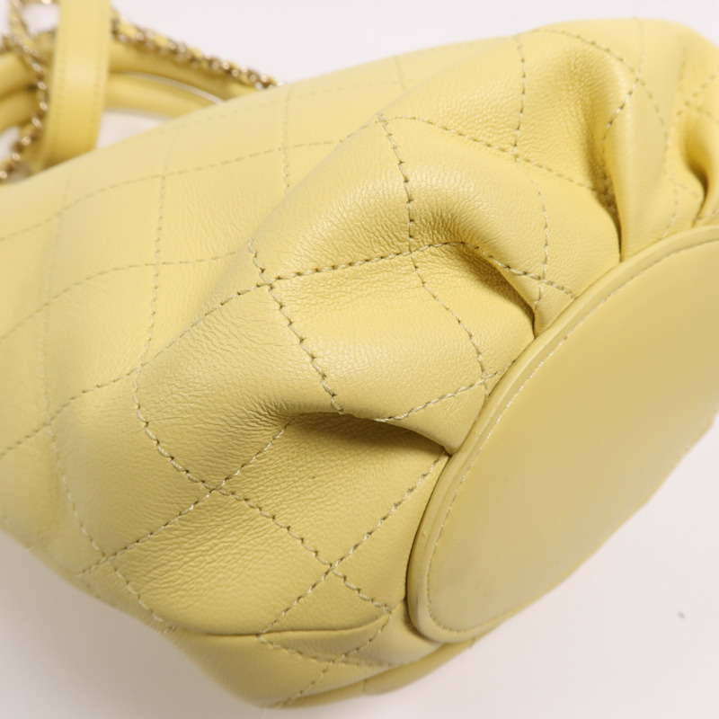 CHANEL 牛皮皮革2 Way Shoulder Bag金扣手挽肩背兩用袋-12