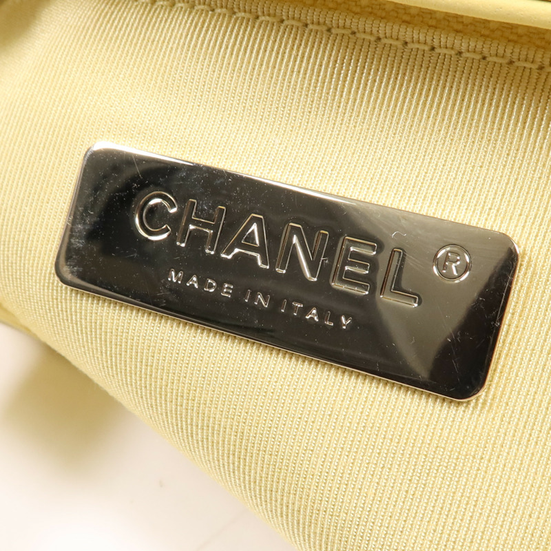 CHANEL 牛皮皮革2 Way Shoulder Bag金扣手挽肩背兩用袋-14