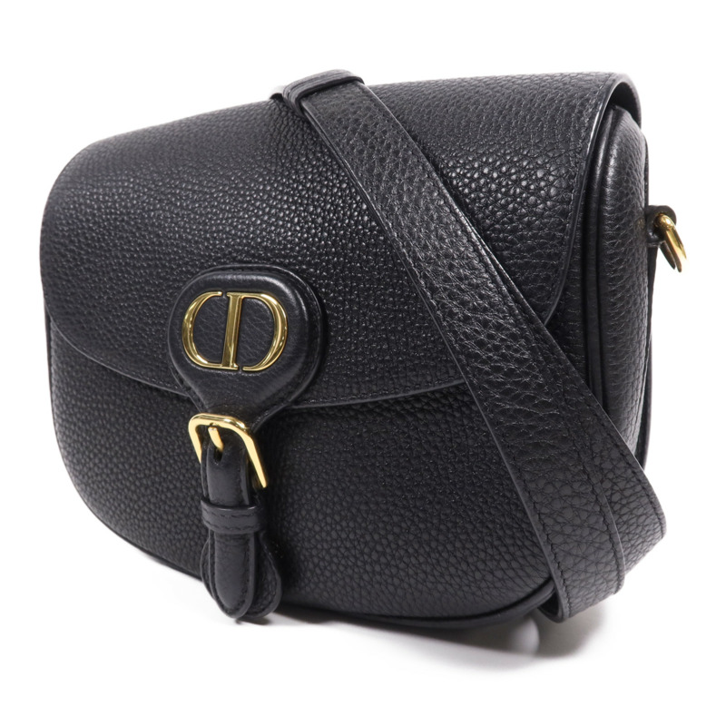 Dior 牛皮皮革Bobby Small金扣肩背袋-2