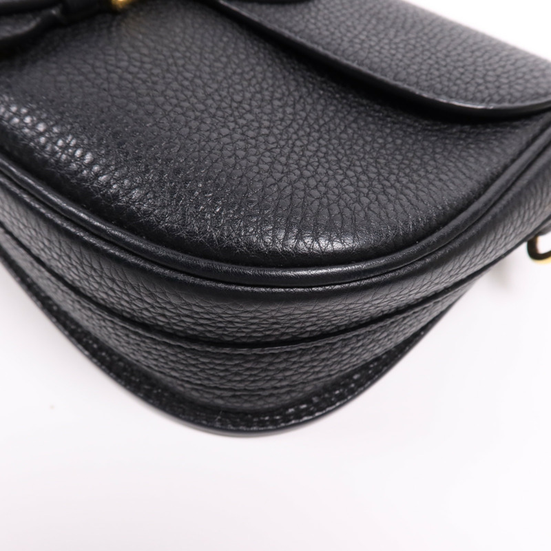 Dior 牛皮皮革Bobby Small金扣肩背袋-7