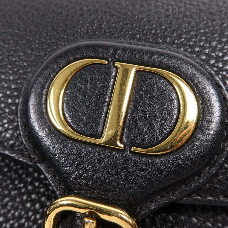 Dior 牛皮皮革Bobby Small金扣肩背袋-11