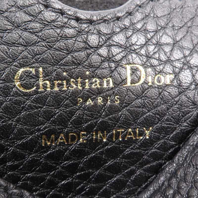 Dior 牛皮皮革Bobby Small金扣肩背袋-14