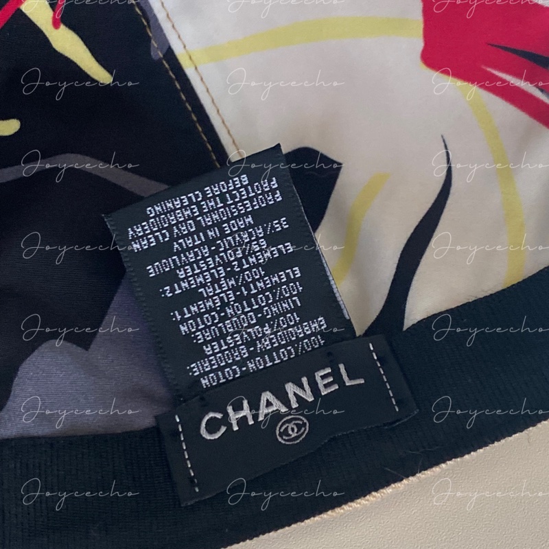 『全新全配』Chanel 雙C Logo 奶茶色 鴨舌帽 棒球帽-4