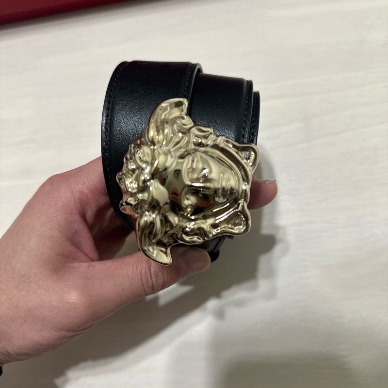 Versace 凡賽斯 皮帶 黑 沒有盒子-1