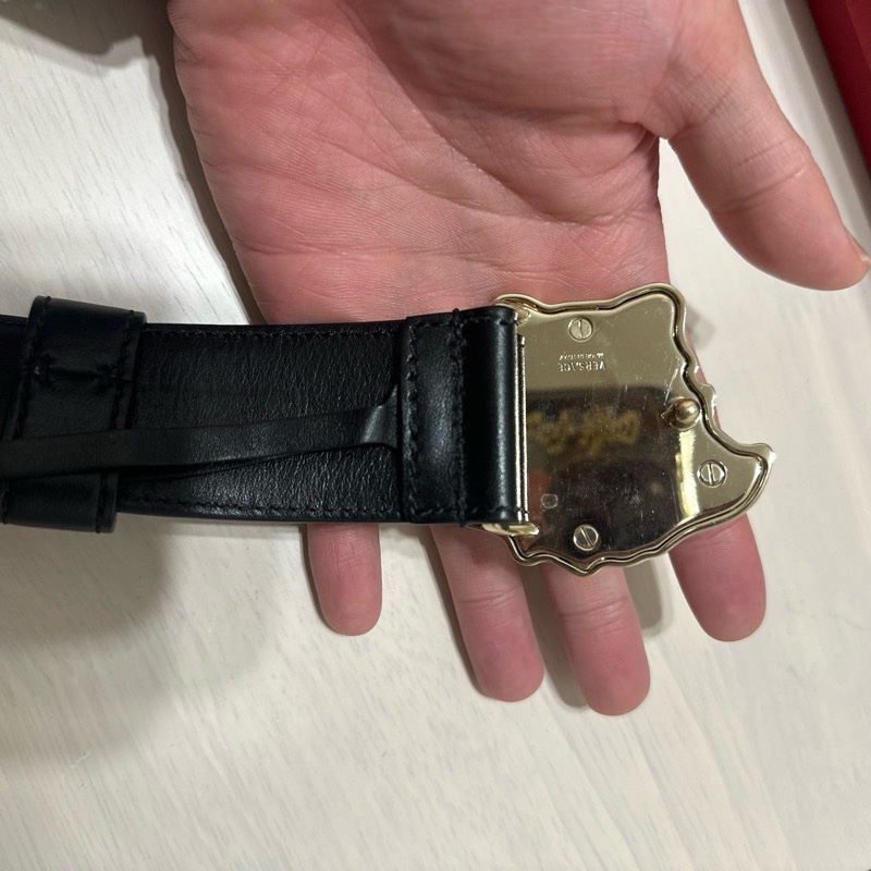 Versace 凡賽斯 皮帶 黑 沒有盒子-3