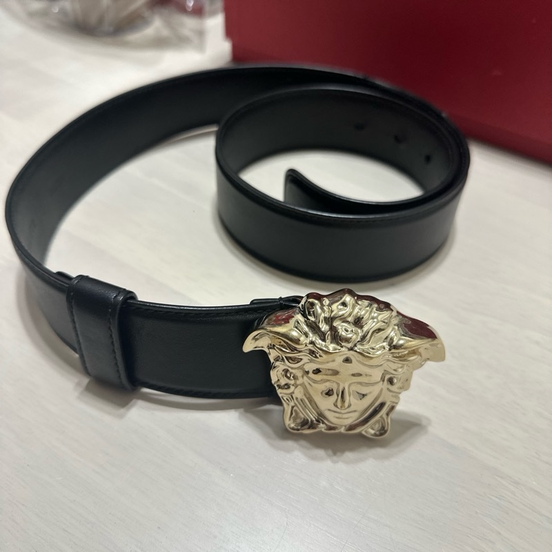 Versace 凡賽斯 皮帶 黑 沒有盒子-5