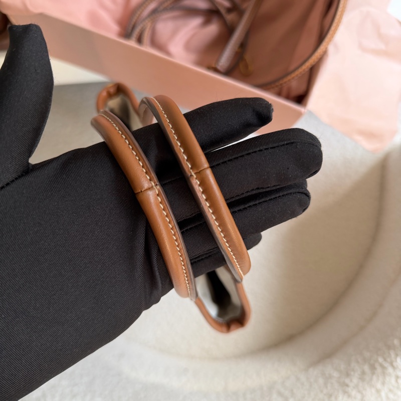 實拍圖💖 Miumiu ivy tote 棕色-10