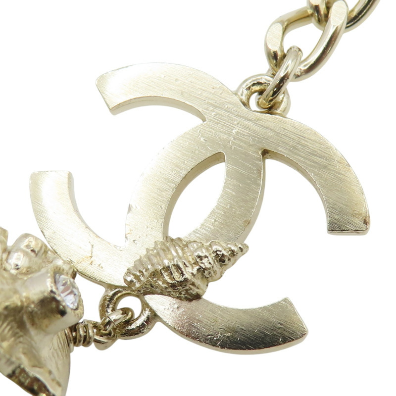 琺瑯 CC 珍珠珠帶 腰帶 金屬【CHANEL 香奈兒】-3