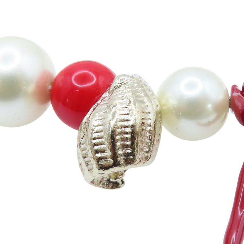 琺瑯 CC 珍珠珠帶 腰帶 金屬【CHANEL 香奈兒】-4